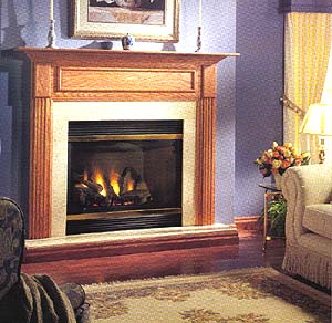 gas fireplace