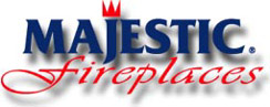 majestic gas fireplaces logo